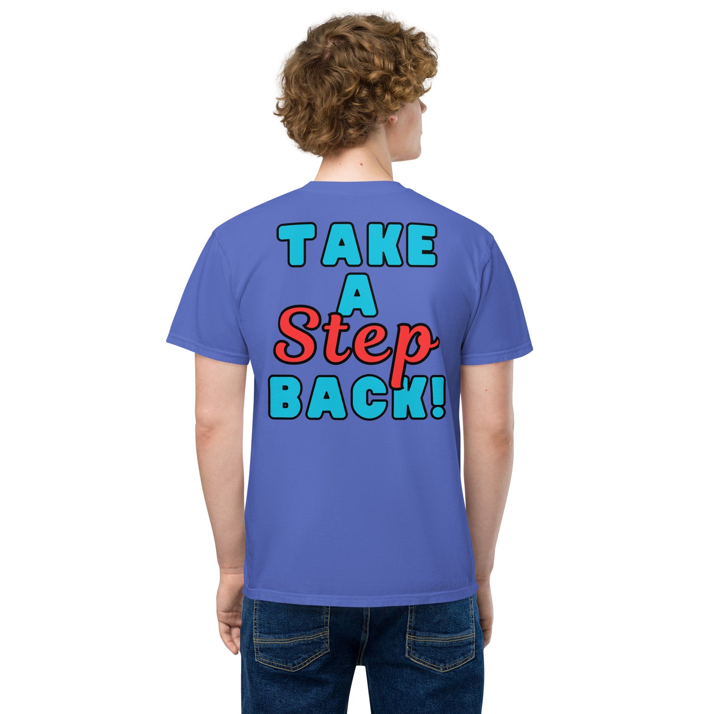 Bobby Take a Step Back Pocket Tee