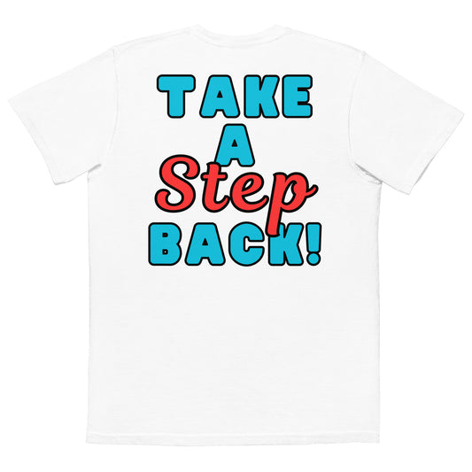 Bobby Take a Step Back Pocket Tee