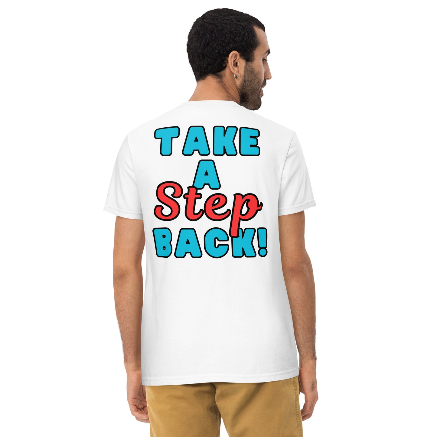 Bobby Take a Step Back Pocket Tee