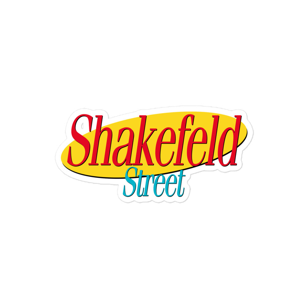 Shakefeld Street Sticker